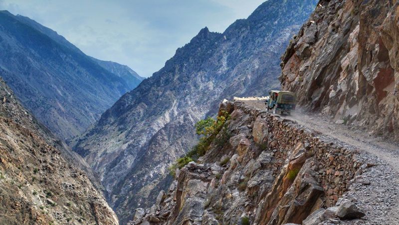 В Пакистане самая небезопасная дорога