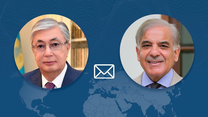 Президент Қасым-Жомарт Тоқаев Пәкістанның Тәуелсіздік күніне орай құттықтау жеделхатын жолдады