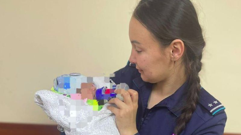 новорожденная Мать, оставившую новорожденную в чайхане Актобе, хотят лишить родительских прав