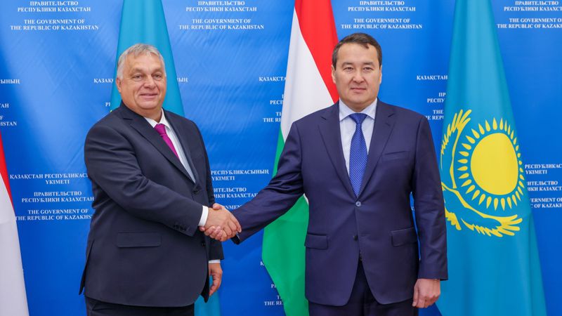 Орбан: Казахстан и Венгрия могут осуществить прорыв в экономике