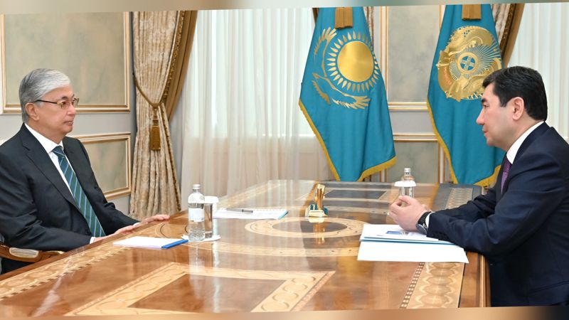 Тоқаев, Қошанов Қасым-Жомарт Тоқаев Мәжіліс төрағасы Ерлан Қошановты қабылдады