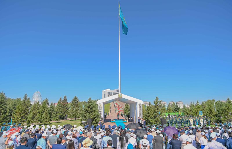 Астана, Ту көтеру рәсімі