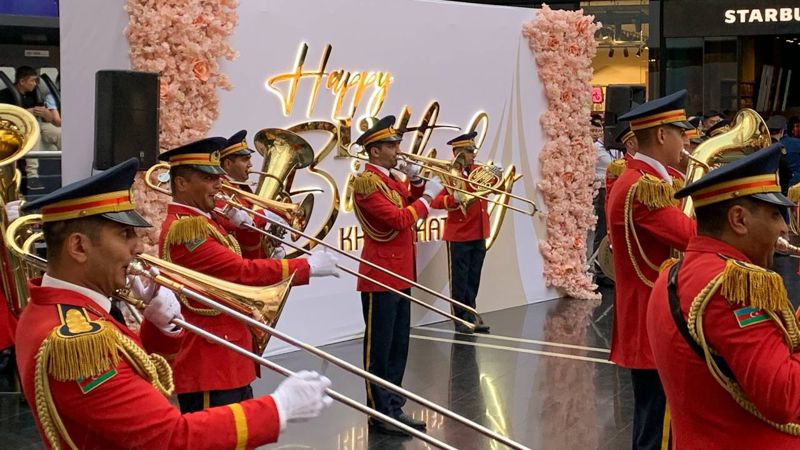 Казахстан военный оркестр