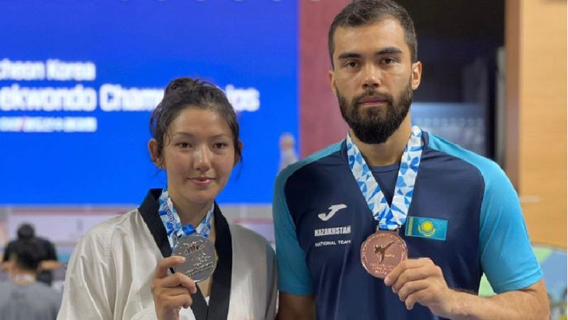 Қос медаль Таэквондодан Азия біріншілігі