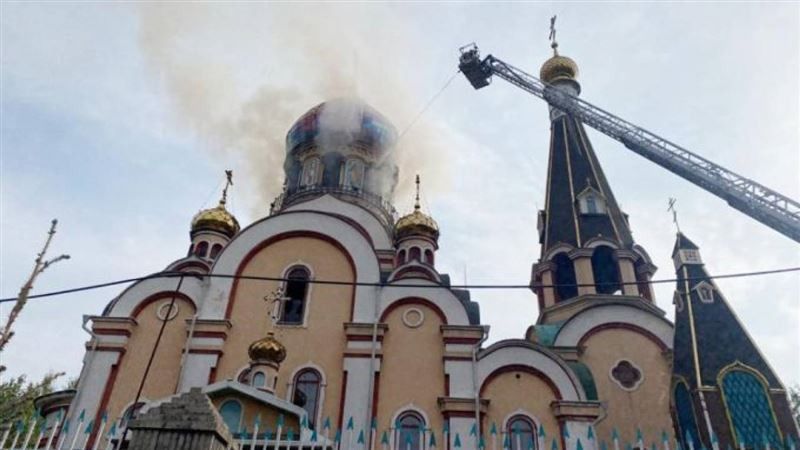 Храм в честь Воздвижения Креста Господня полностью восстановлен после пожара