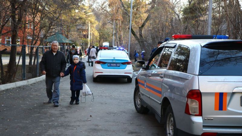 В Алматы 