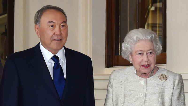 Встреча назарбаева с королевой Великобритании