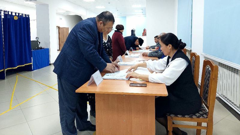 Выборы в селе Миялы Кызылкогинского района Атырауской области, Казахстан, Атырауская область