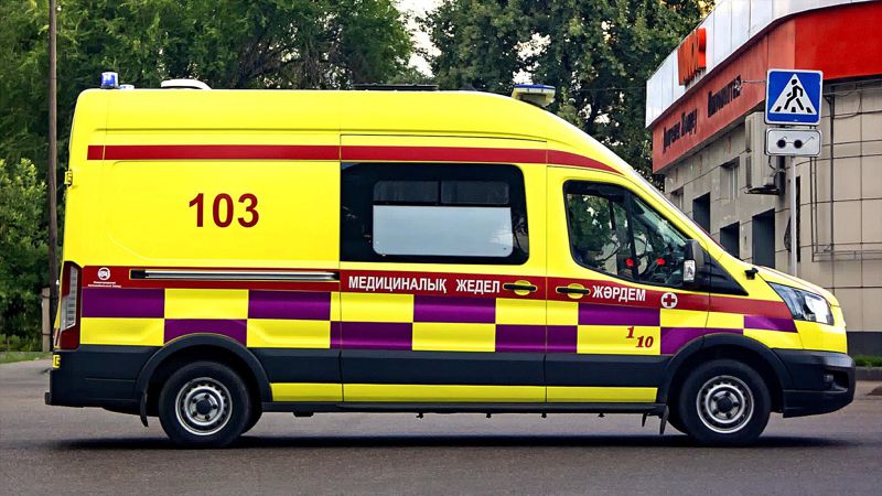 Жедел жәрдем Кентауда 58 адам уланып, ауруханаға түсті