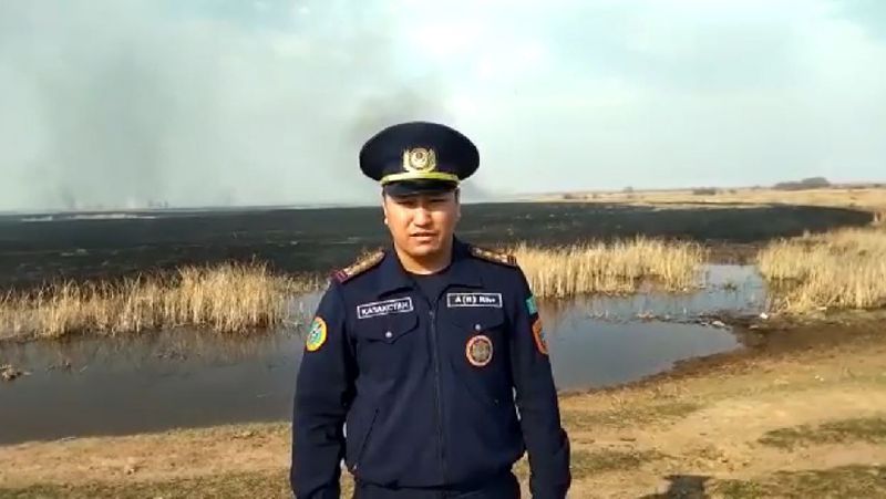 Пожар Павлодарская область