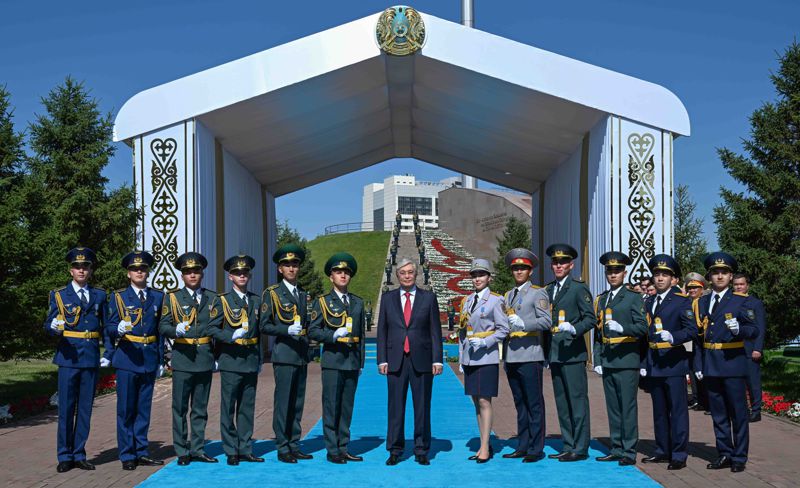 Астана, Ту көтеру рәсімі, ҚР президенті