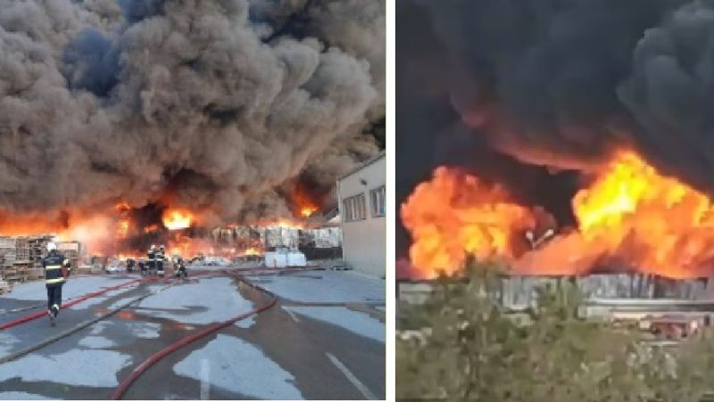 пожар завод