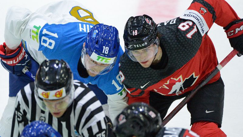 Казахстан Канада хоккей ЧМ 2022