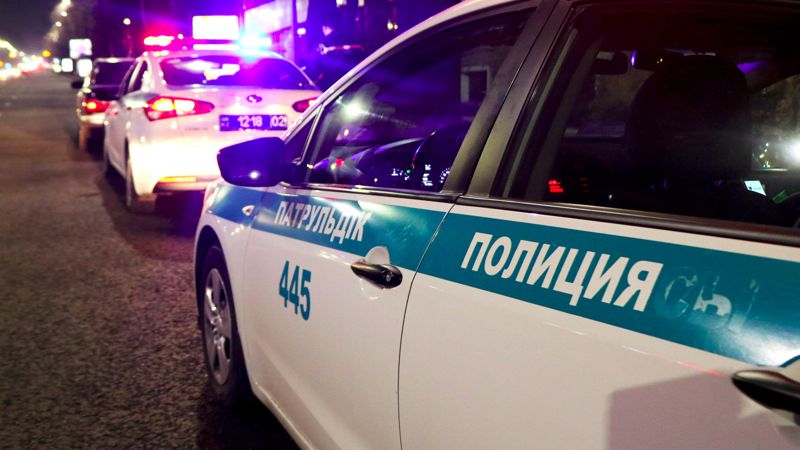 полиция Два авто с одинаковыми номерами завезли в ЗКО