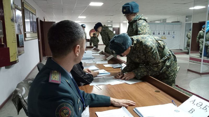 голосование голосование Усть-Каменогорск военнослужащие