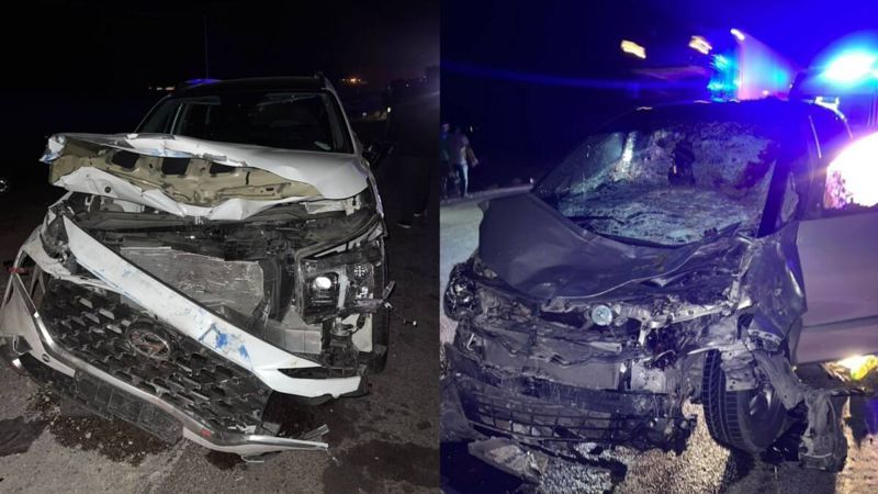 ЖКО 4 көлік соқтығысқан: Түркістан облысында сиырдың жолға шығып кетуінен ЖКО болды