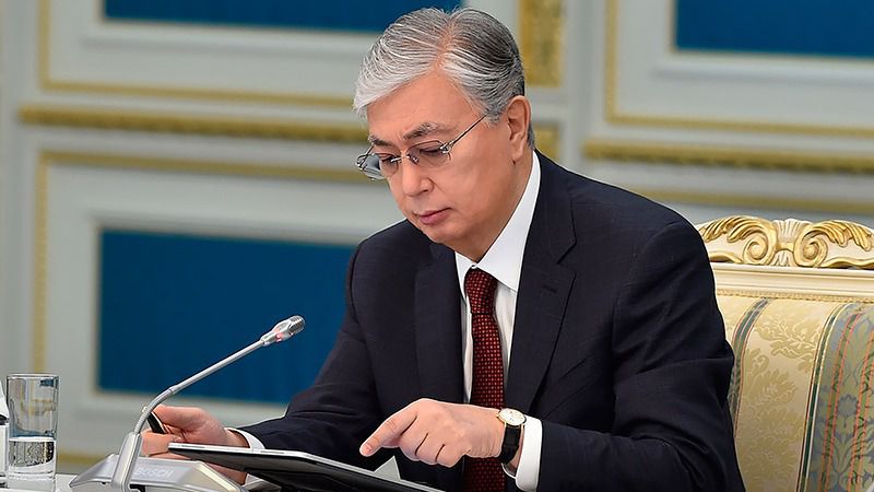 Касым-Жомарт Токаев Касым-Жомарт Токаев принял послов России и Китая