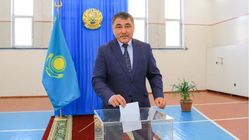 Әкім Жамбыл облысының әкімі дауыс берді