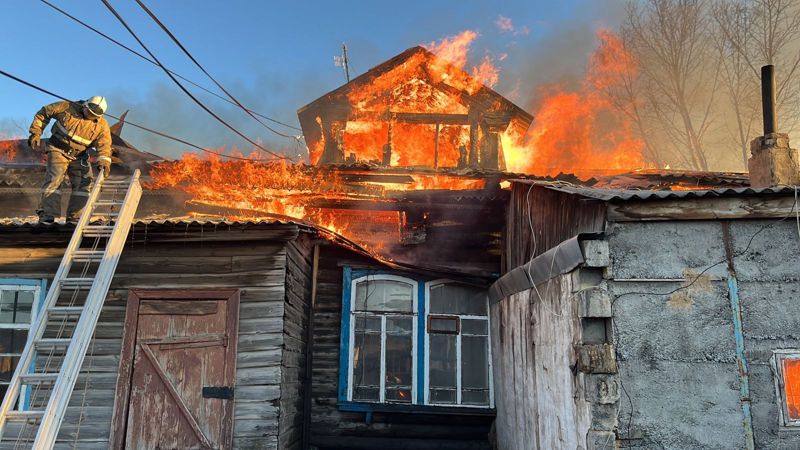Дом, которому почти полтора века горел в Карагандинской области