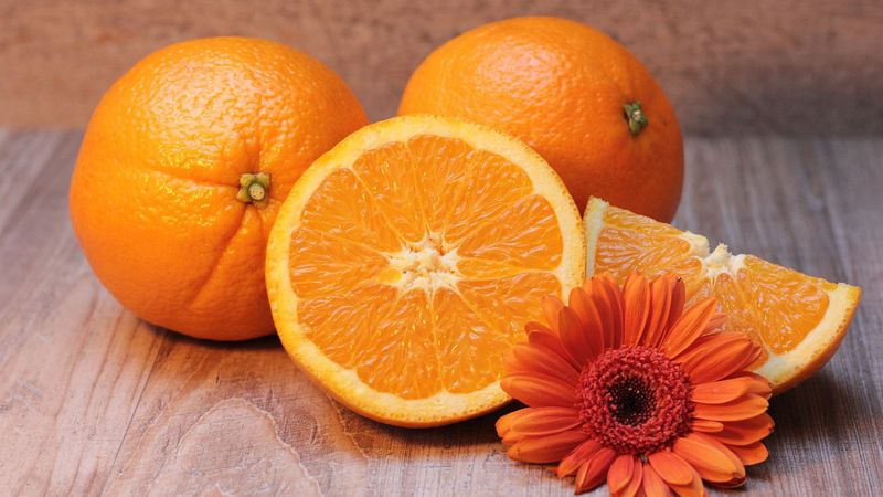 полезные фрукты, витамины, апельсин