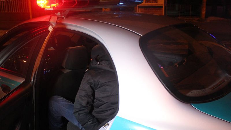 задержание преступника правонарушитель, полиция Алматы