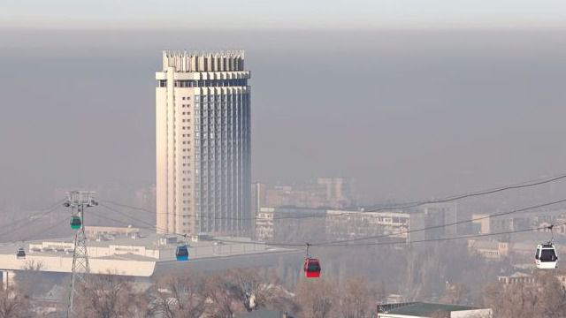 Алматы Қазақстанның үш қаласында ауаның жоғары ластануы күтілуде