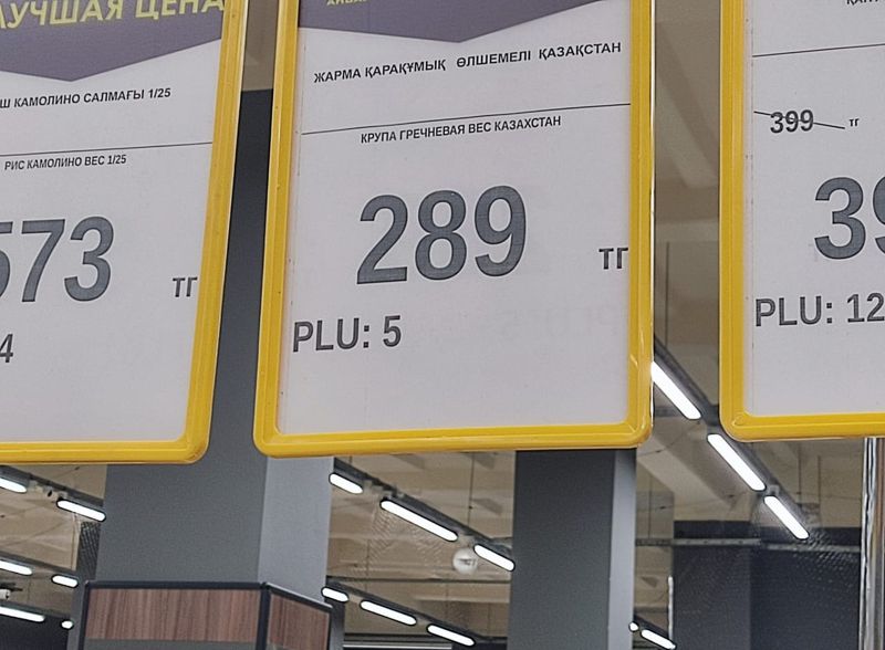 Цены на продукты в Уральске