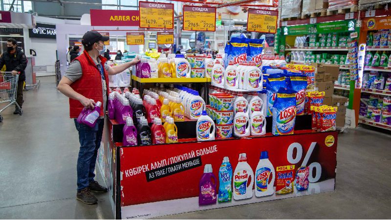 бытовая химия цены выросли почти на 27% на моющие и чистящие средства