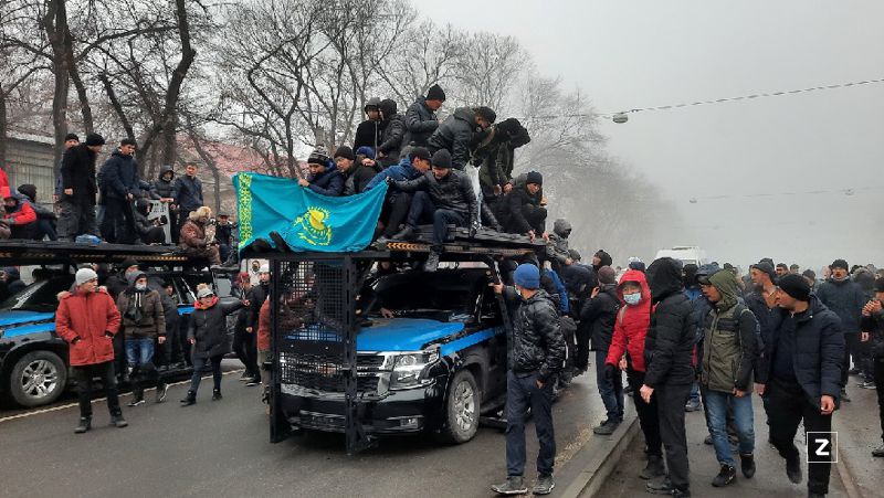 массовые беспорядки Алматы