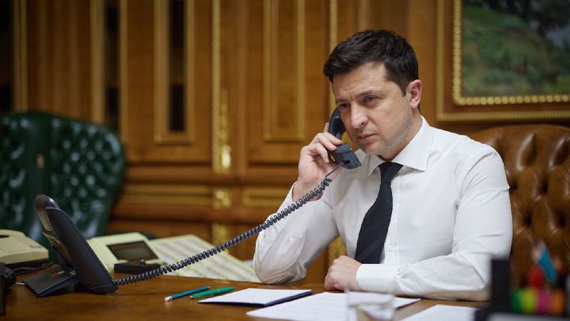 Владимир Зеленский президент, поддержка, переговоры