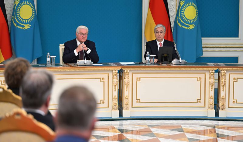 Опубликовано совместное заявление президентов Казахстана и Германии