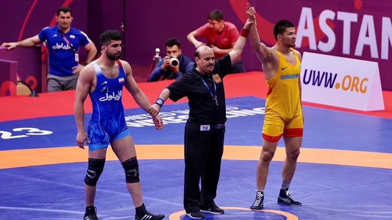 Болат Сакаев Борьба ЧА Медаль