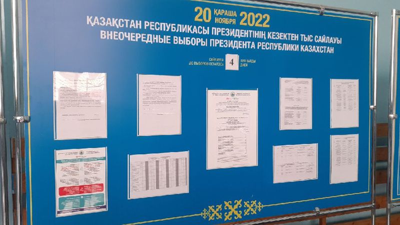 Казахстан выборы президента явка ЦИК РК