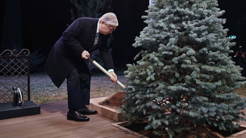 Қасым-Жомарт Тоқаев Өзбекстан, Қазақстан президенті