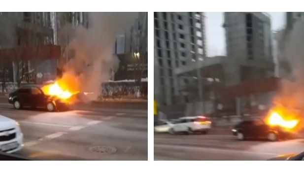 пожар автомобиль