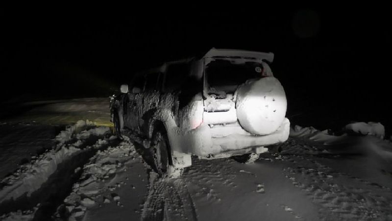 Бірқатар жол учаскесі жабық Қолайсыз ауа райы