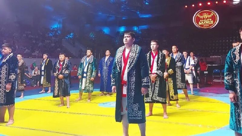 Казахстан Барысы Казахша курес Финал 3 июля