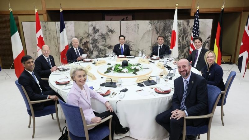 Лидеры стран G7 Призвали Китай оказать давление на Россию