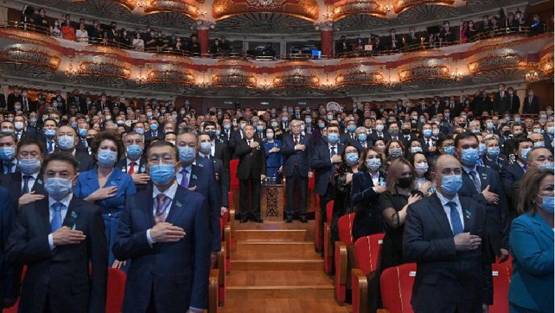 Салтанатты шара Нұрсұлтан Назарбаев