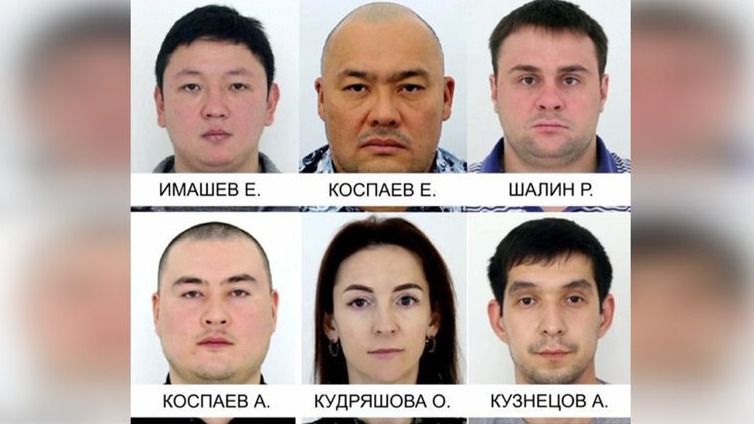 Қылмыстық топ мұшелері ҚР ҚМА, Қоспаевтың қылмыстық тобы