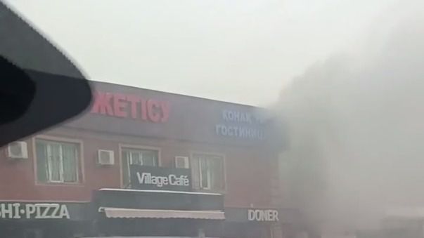 Кафе горело в Алматинской области