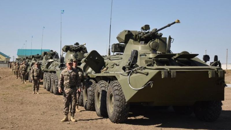 Вооружение каких стран использует Казахстан