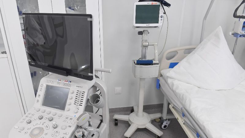 Палата больница Коронавирус Казахстан 12 апреля