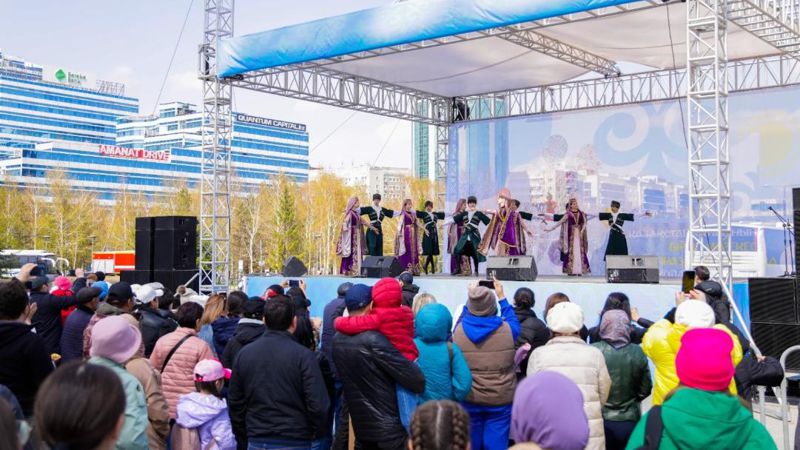 Астана Как отмечают День единства народа Казахстана в Астане