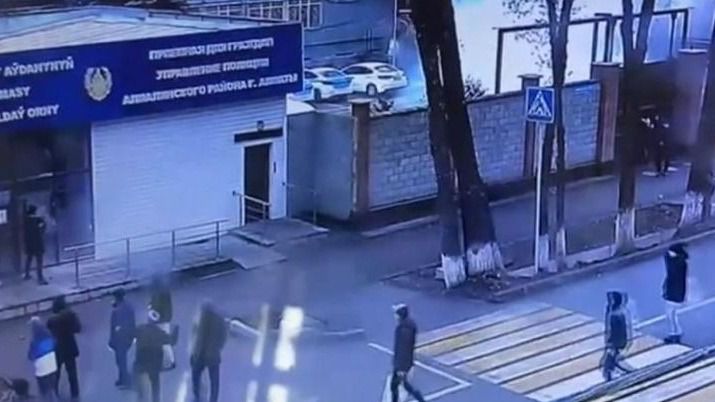 Алматы қалалық полиция департаментіне шабуыл Қаңтар оқиғасы