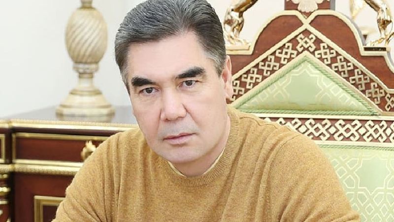 Гурбангулы Бердымухамедов отпуск