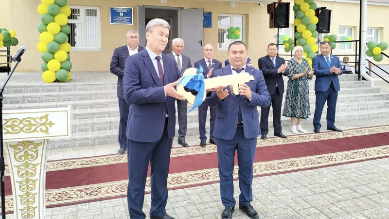 Салтанатты шара, БҚО, жаңа мектеп