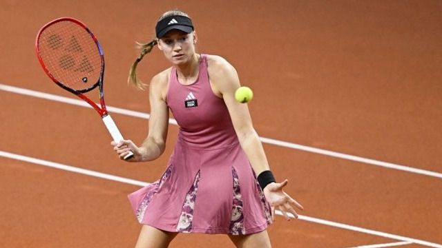 Елена Рыбакина Рекорд установила Рыбакина на турнире "Ролан Гаррос"