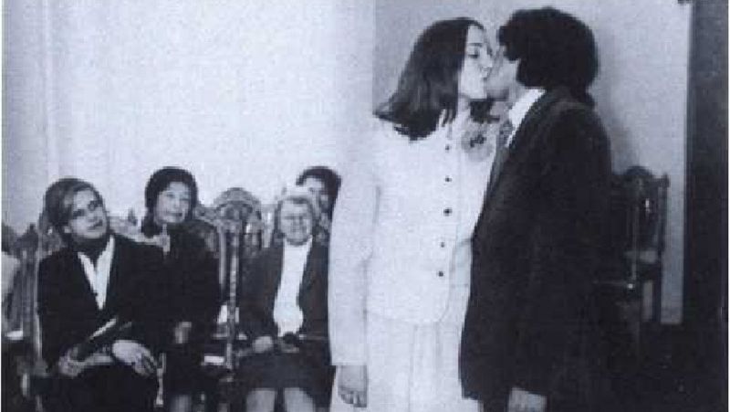 Виктор Цой, Марьяна Цой, свадьба