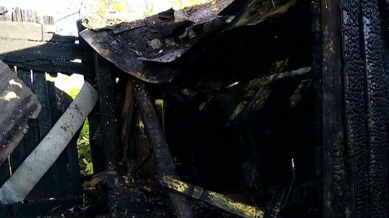 В смерти женщины и двух детей в пожаре в Петропавловске подозревают главу семьи